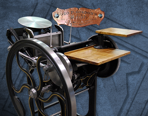 Gordon Old-Style Platen Press