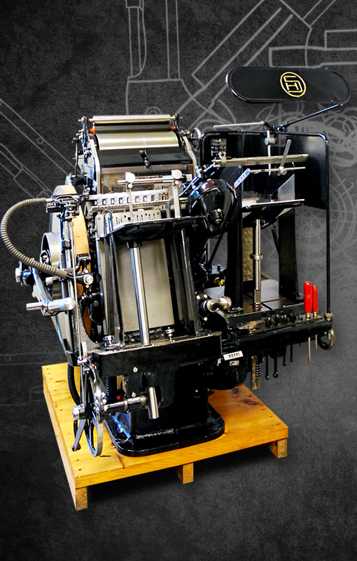 1927 Heidelberg T Automatic Platen Press